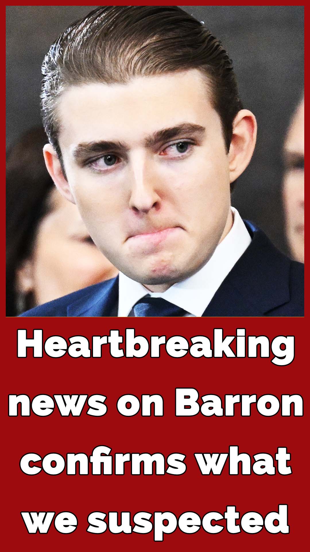 Why Barron Trump always carry a black backpack to class