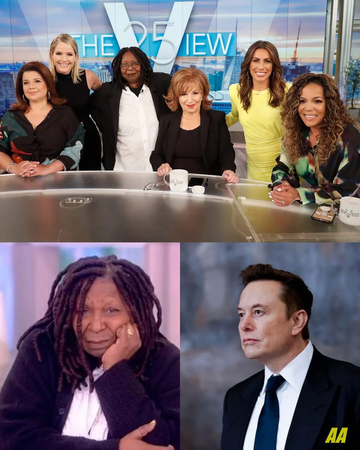 The Entire Cast Reacts After Elon Musk Calls for Boycott of The View, Calls It a โMeeting Place for Ignorant Womenโ