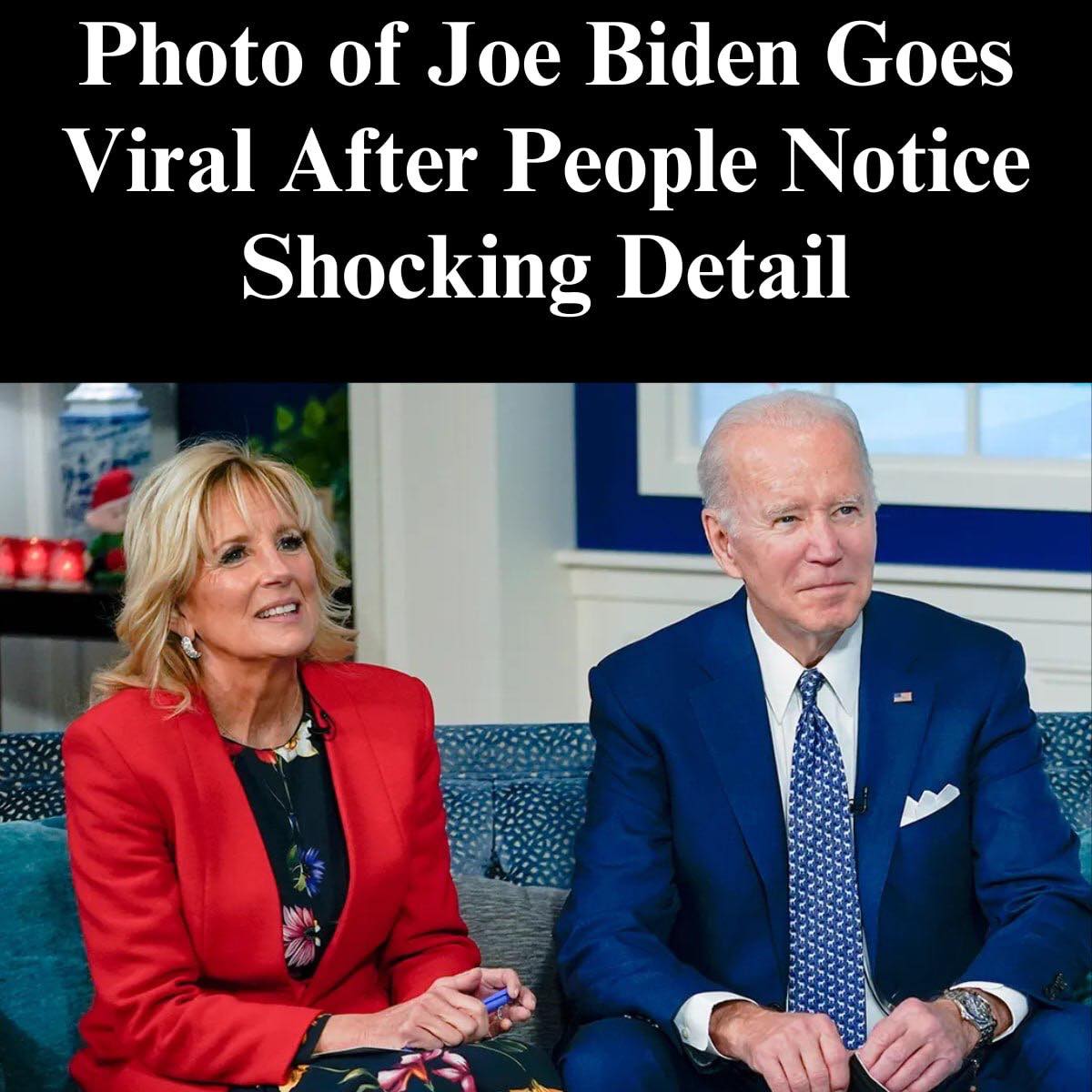 Bidens Accused Of Photoshopping Former President Into Easter Family Photo