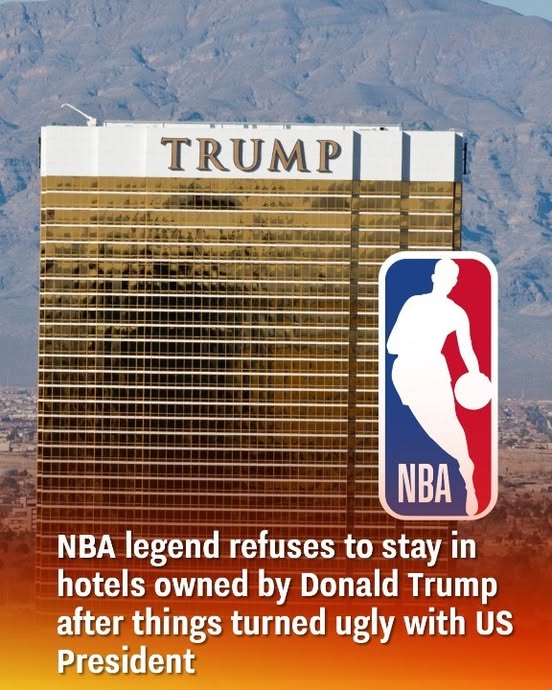 NBA Icon Declines to Stay at Trump Hotels