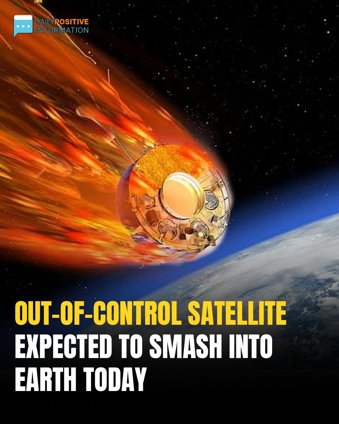 Soviet-Era Spacecraft Re-Enters Atmosphere At 17,000mph — Impact Zone Remains Uncertain