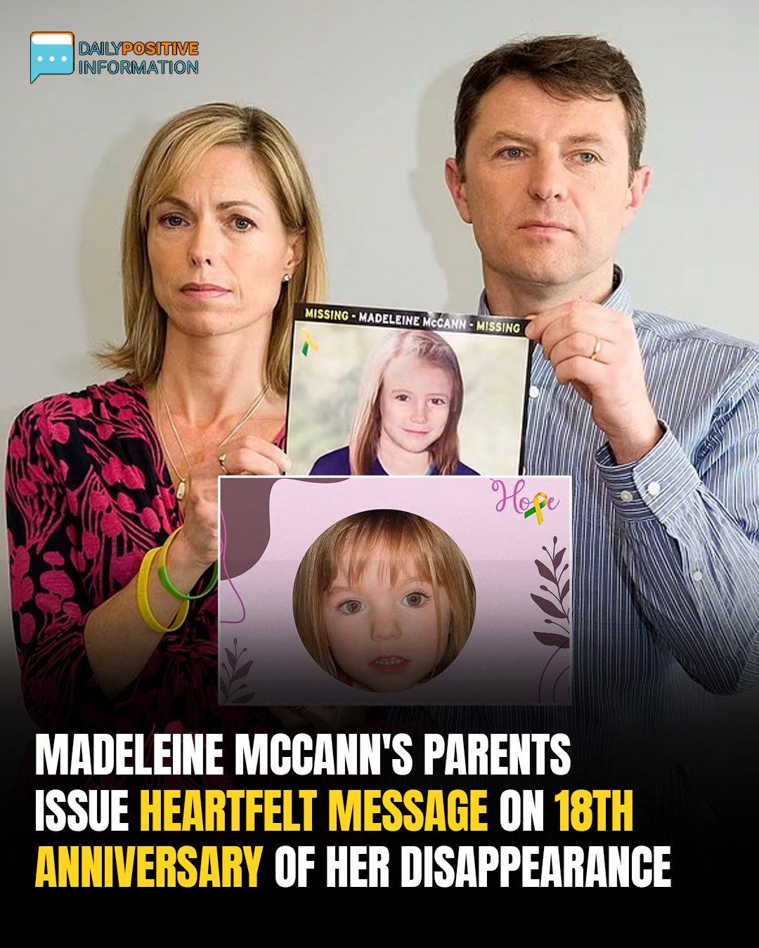 18 Years Missing: Madeleine Mccann’s Family Releases Poignant Note As Her 22nd Birthday Nears