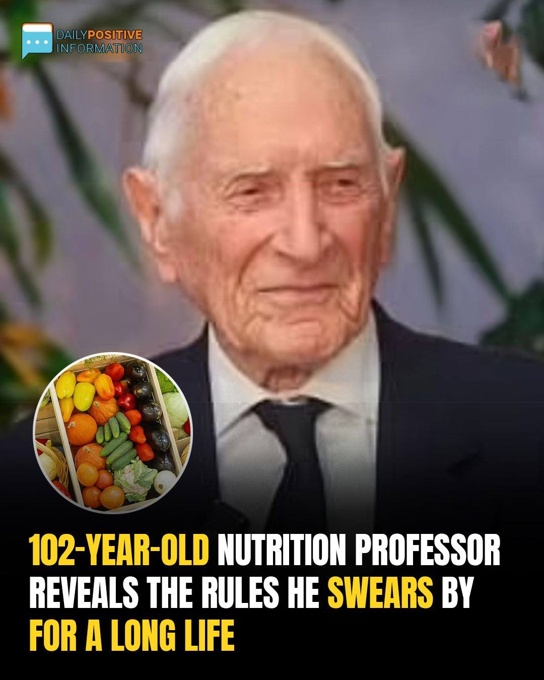 102-year-old Nutritionist Reveals 7 Life Rules That Kept Him Thriving — “It’s Not Just Genetics”