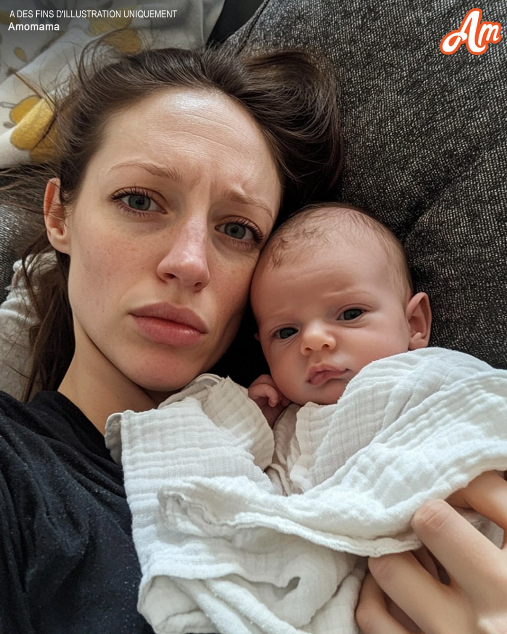 My husband moved back in with his mom because my cough was “annoying” him while I was sick with our baby – so I taught him a lesson
