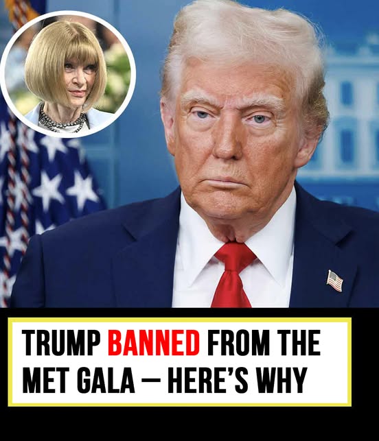 2) Donald Trump not welcome at the Met Gala – here’s why