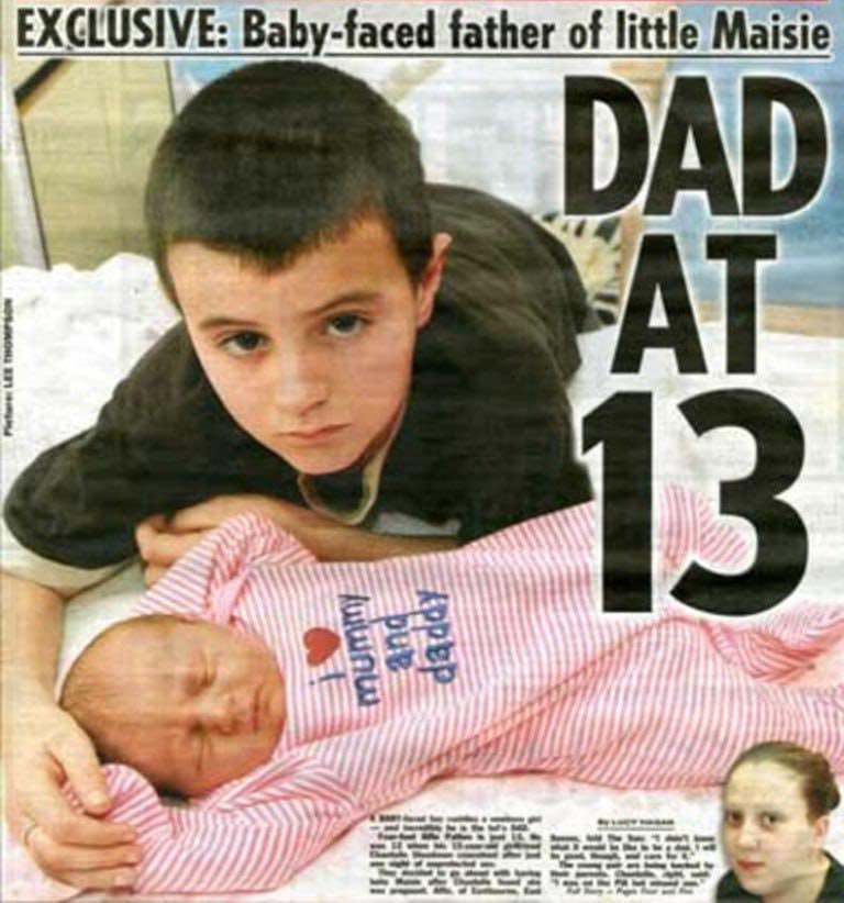 Britain’s Youngest Parents: Both Aged 14