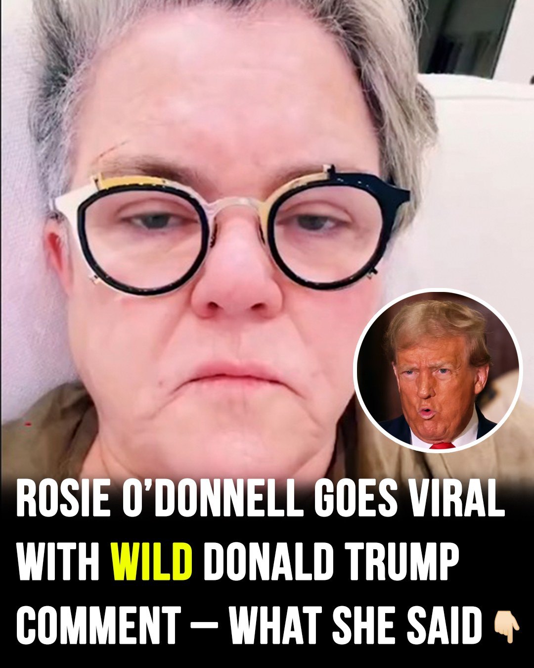 Rosie O’Donnell says Trump rigged the 2024 election