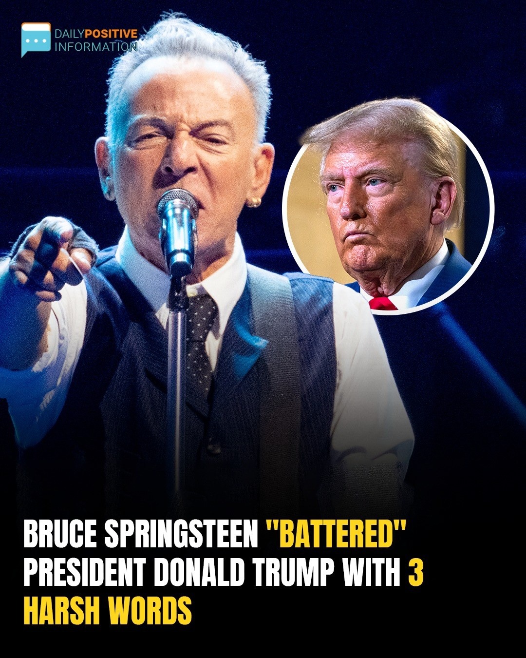 Bruce Springsteen Slams Trump Era During Emotional Concert Speech That’s Going Viral