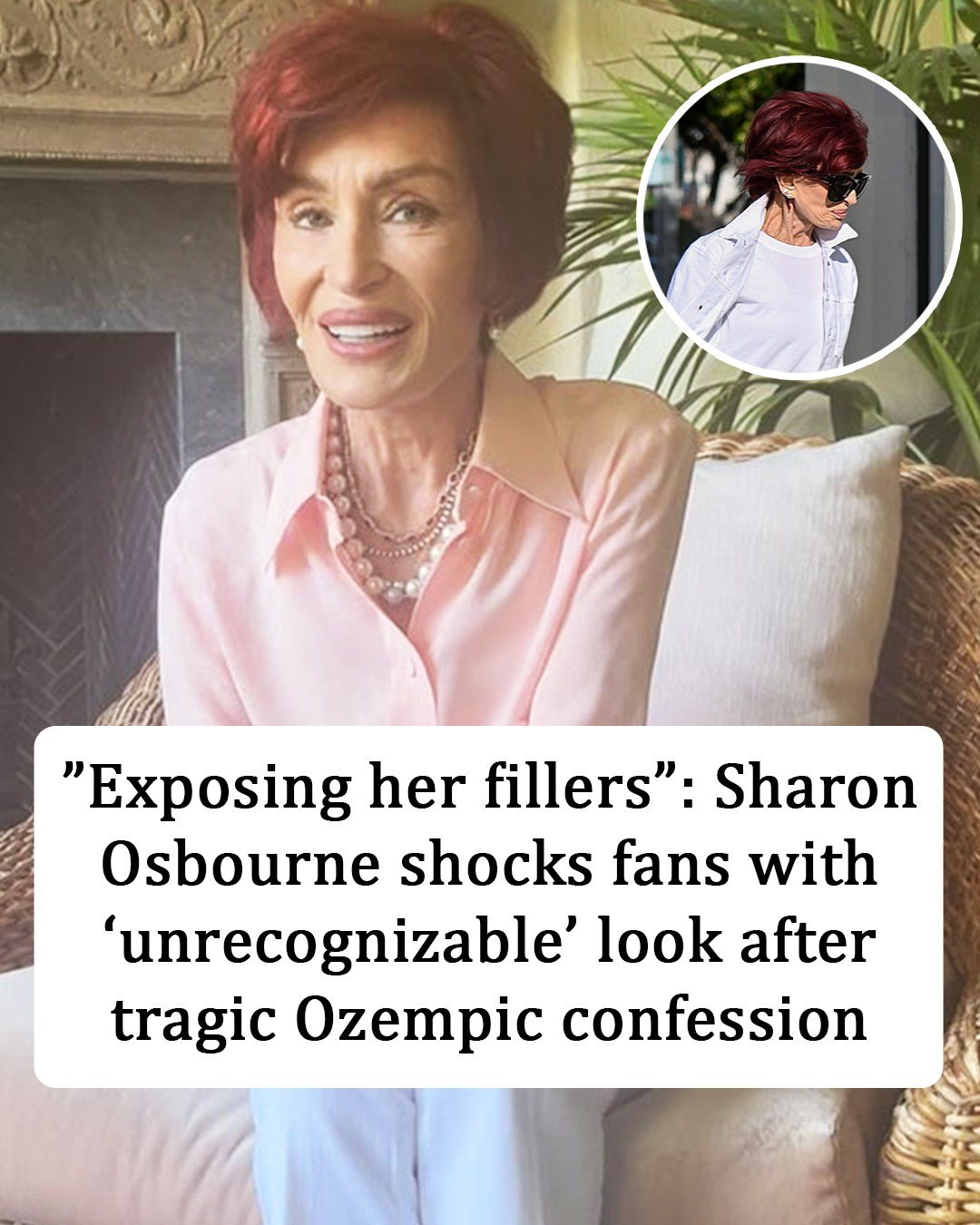 Fans say Sharon Osbourne is ‘unrecognizable’ after Ozempic changed her body