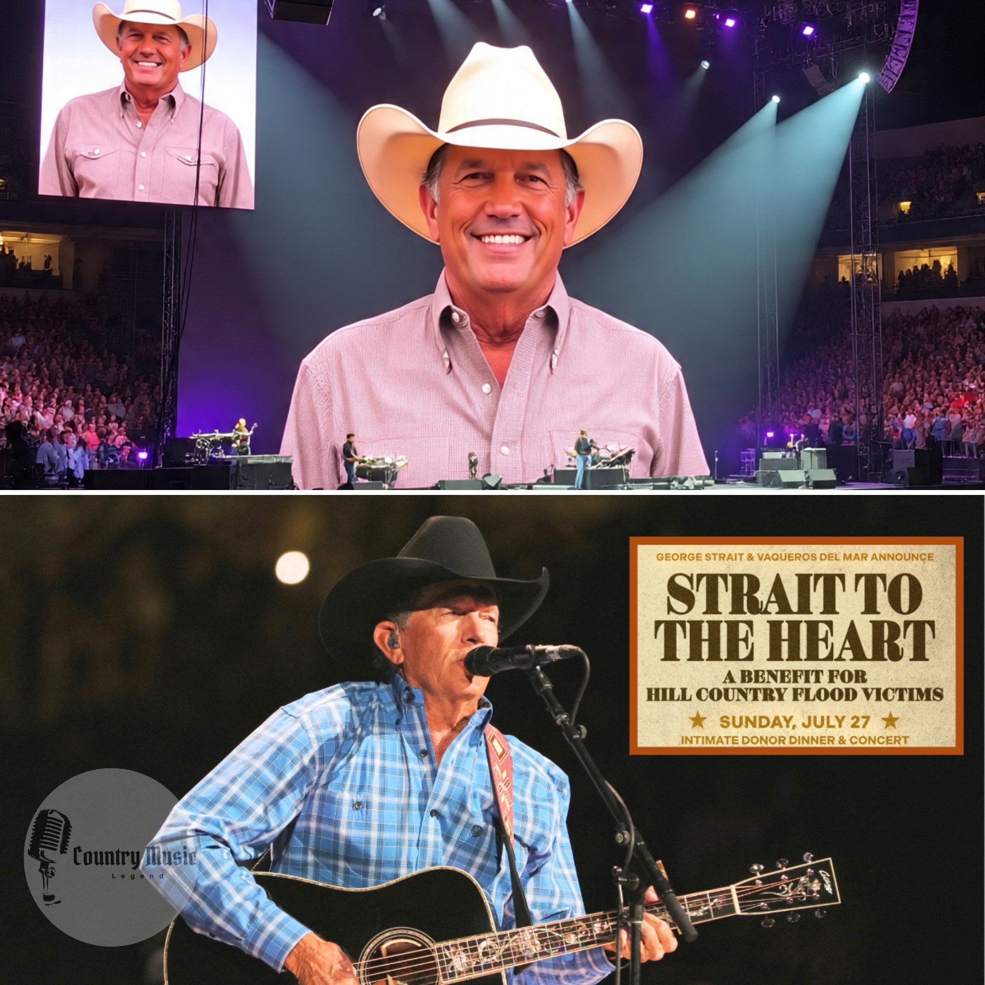 A Thousand Seats. One Night. George Strait’s Texas Flood Benefit Concert Sells Out Instantly And the Ticket Price Isn’t What Shocked Fans Most.