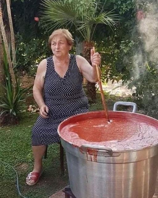 My Aunt Refused To Stop Making Sauce In The Yard—Even After The Police Came