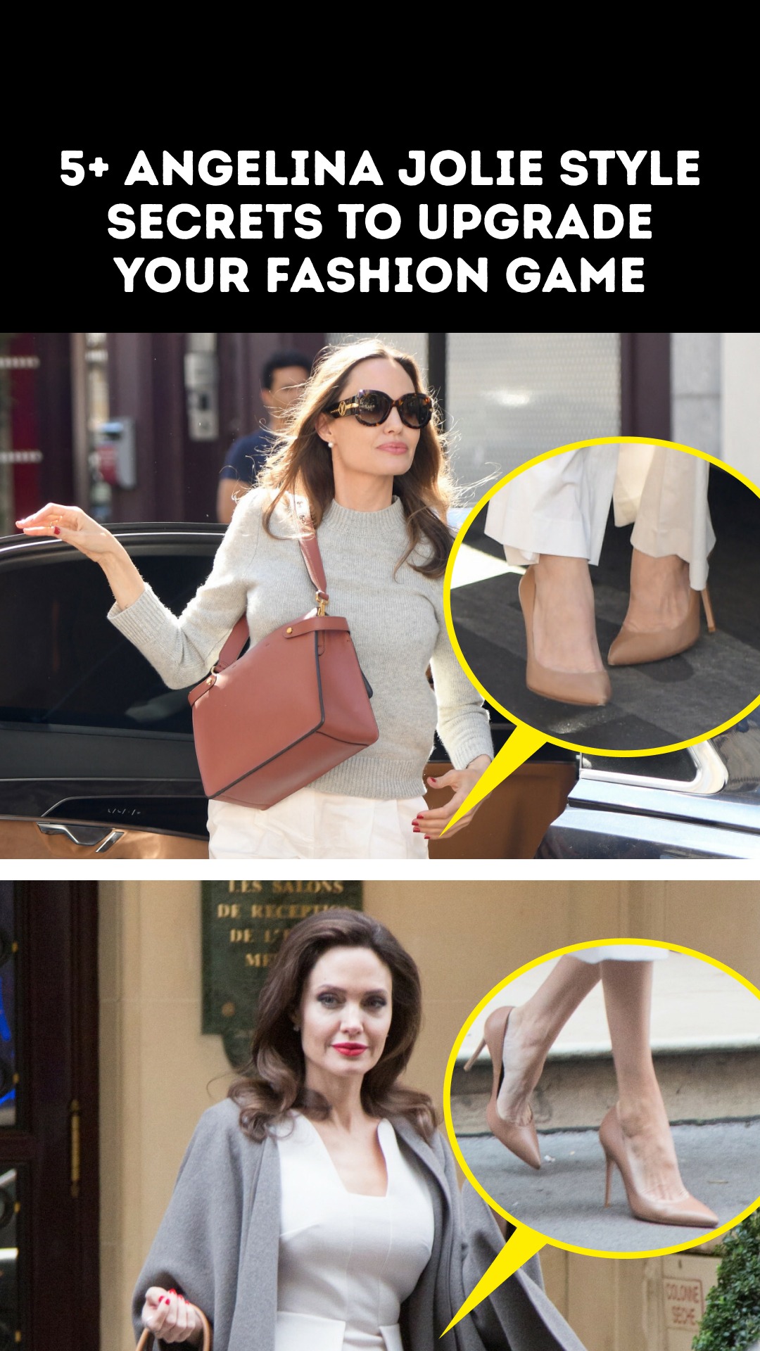 5+ Angelina Jolie Style Secrets to Upgrade Your Fashion Game