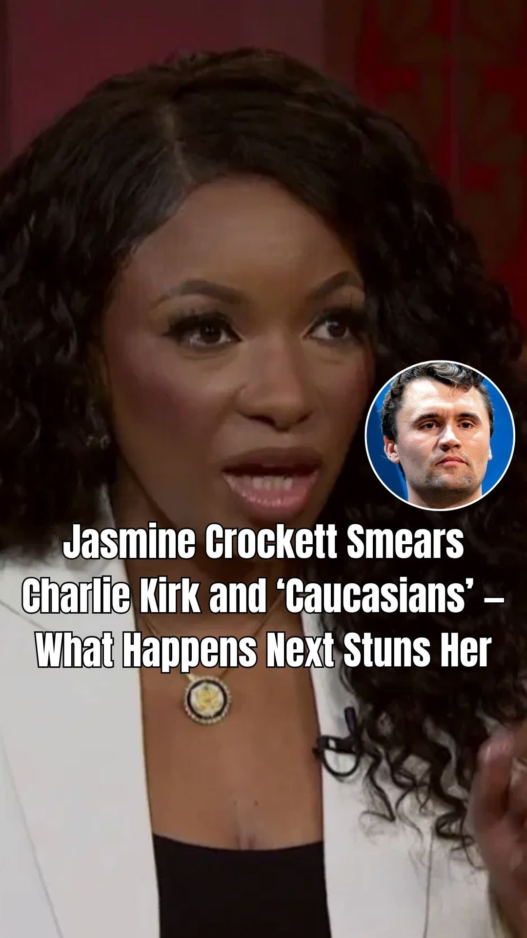 Jasmine Crockett Rips Kirk With False Claim On Day Of His Memorial