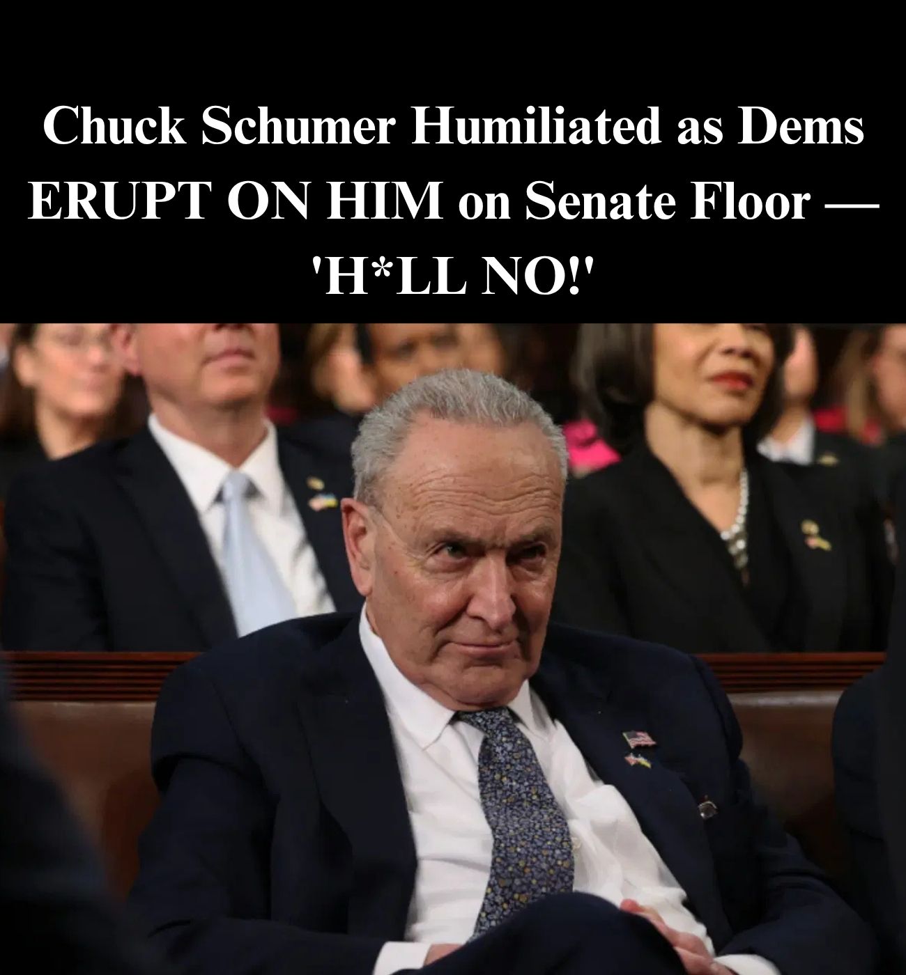 Chuck Schumer Humiliated After Fellow Dems Erupt in ‘Open Mutiny’