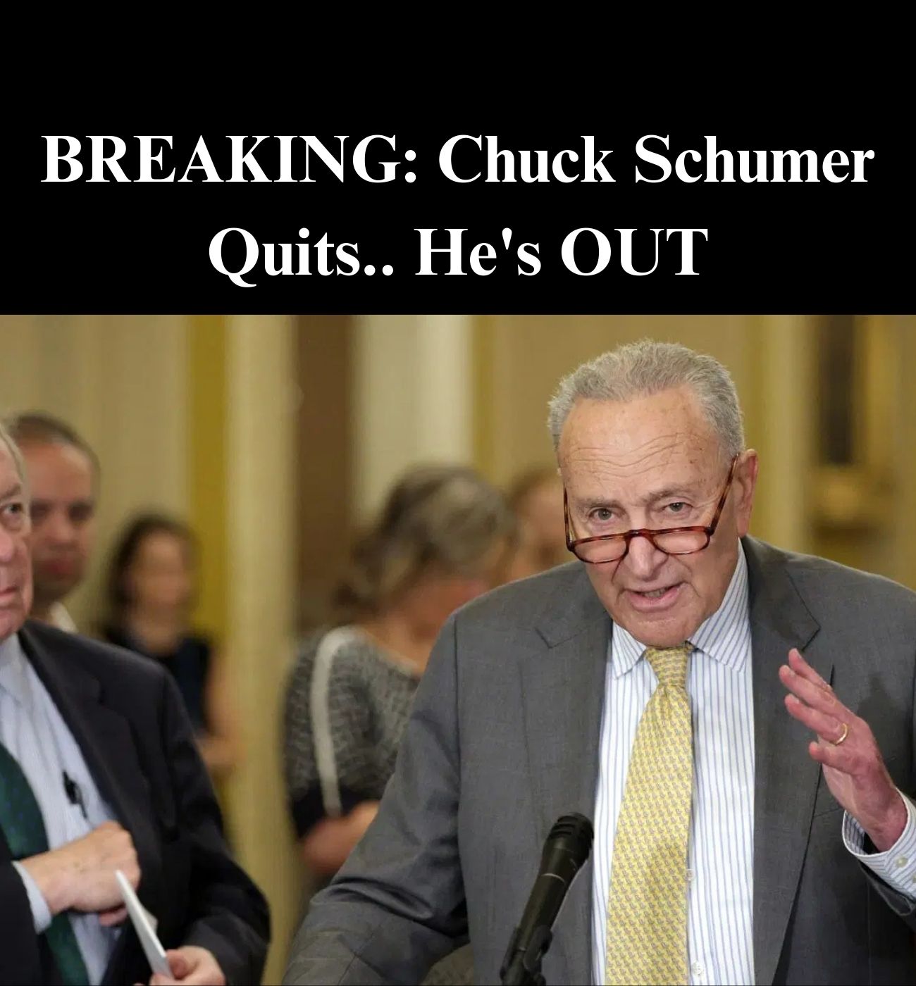 Schumer Threatens To Shut Govt Down Amid Fury From Base