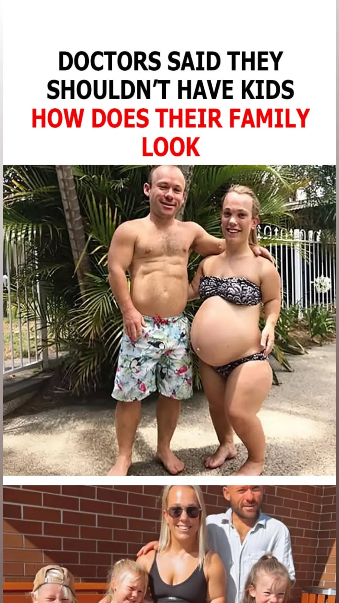 Doctors Told Them Not to Have Kids, But This Remarkable Couple Proved Them Wrong with a Family of Three
