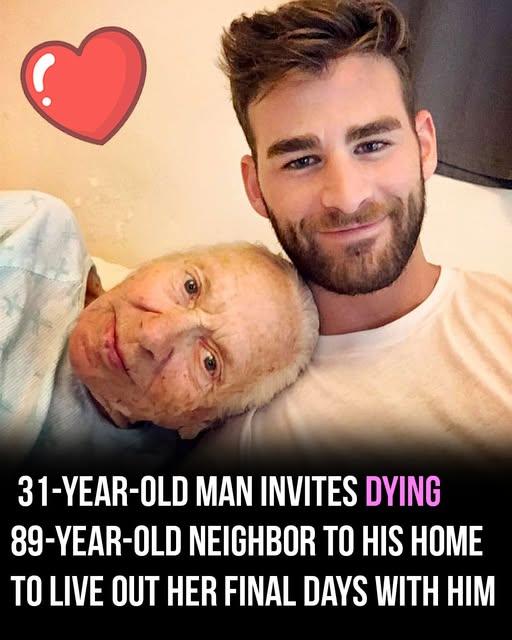Man, 31, invites elderly 89-year-old neighbor to live with him for support