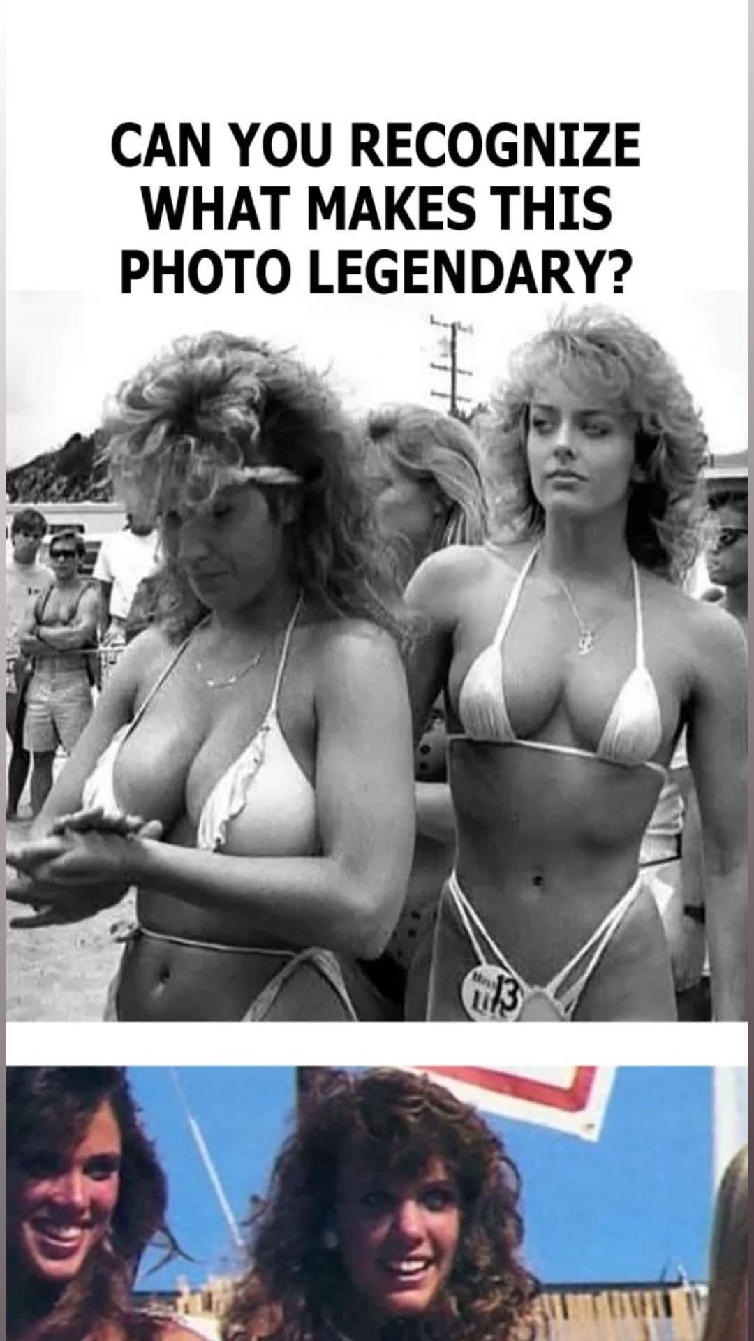 Only those who grew up in the 1980s will truly understand why this photo is so iconic.