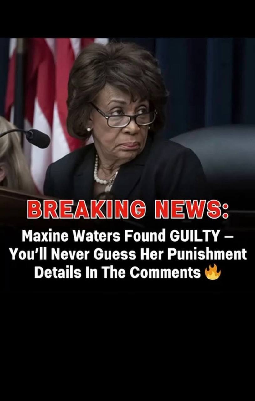 Waters Ordered To Pay Massive Fine For Violating Campaign Finance Laws