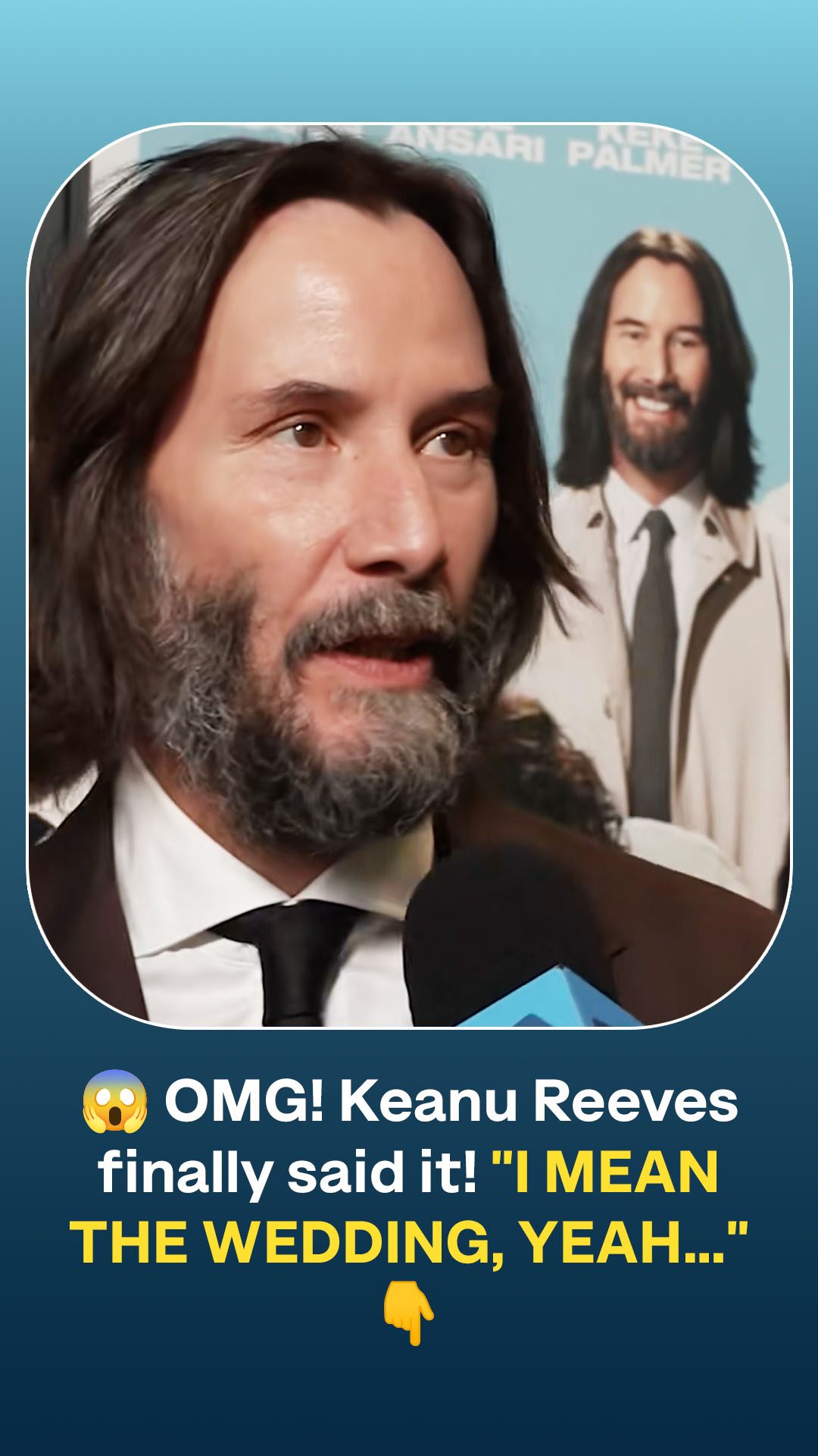 Keanu Reeves Finally Responds to Wedding Speculation