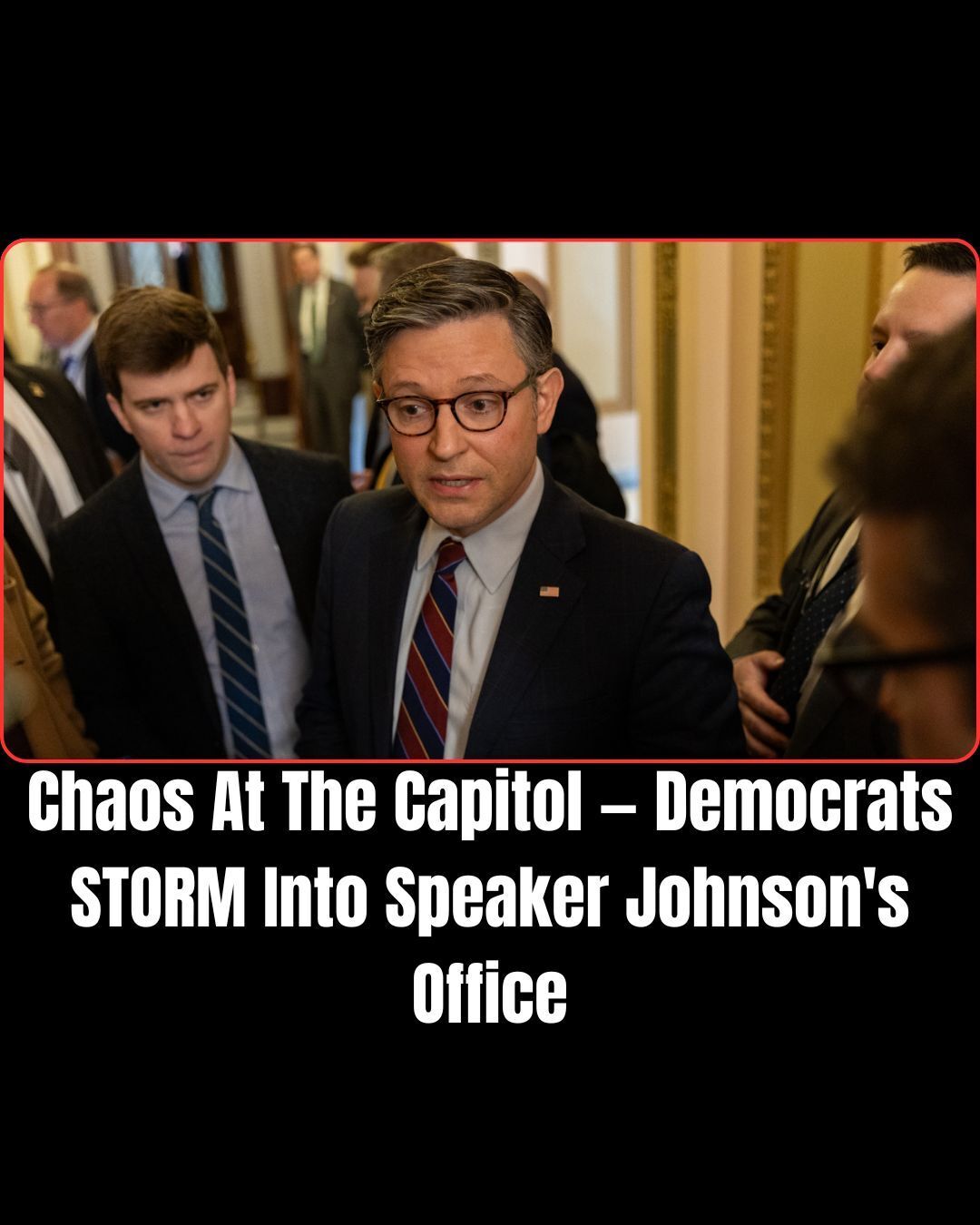 House Dems March on Speaker Johnson’s Office, Demand Grijalva Be Sworn In