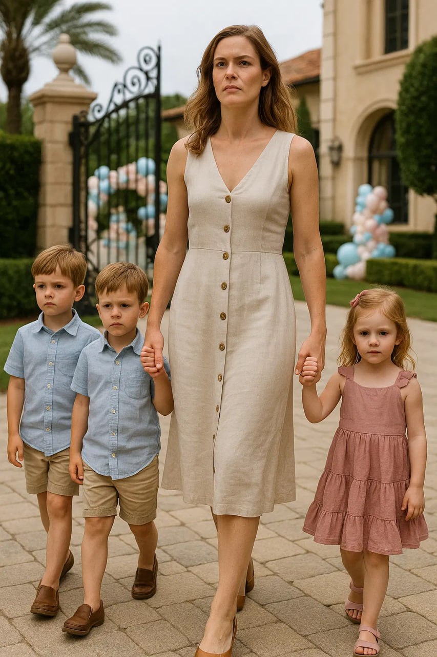 The Billionaire Left Me While I Was Pregnant — Years Later, I Showed Up at His New Daughter’s Birthday with Our Triplets Everyone looked at me like I didn’t belong there. Maybe they were right. I wasn’t invited. But I wasn’t there to make a scene. I was there so my children could meet their half-sister. Let me take you back to the beginning… FIVE YEARS AGO His name was Christian Whitmore. Tech genius. Billionaire by 30. And once, my husband. I was there before the money, th… See more