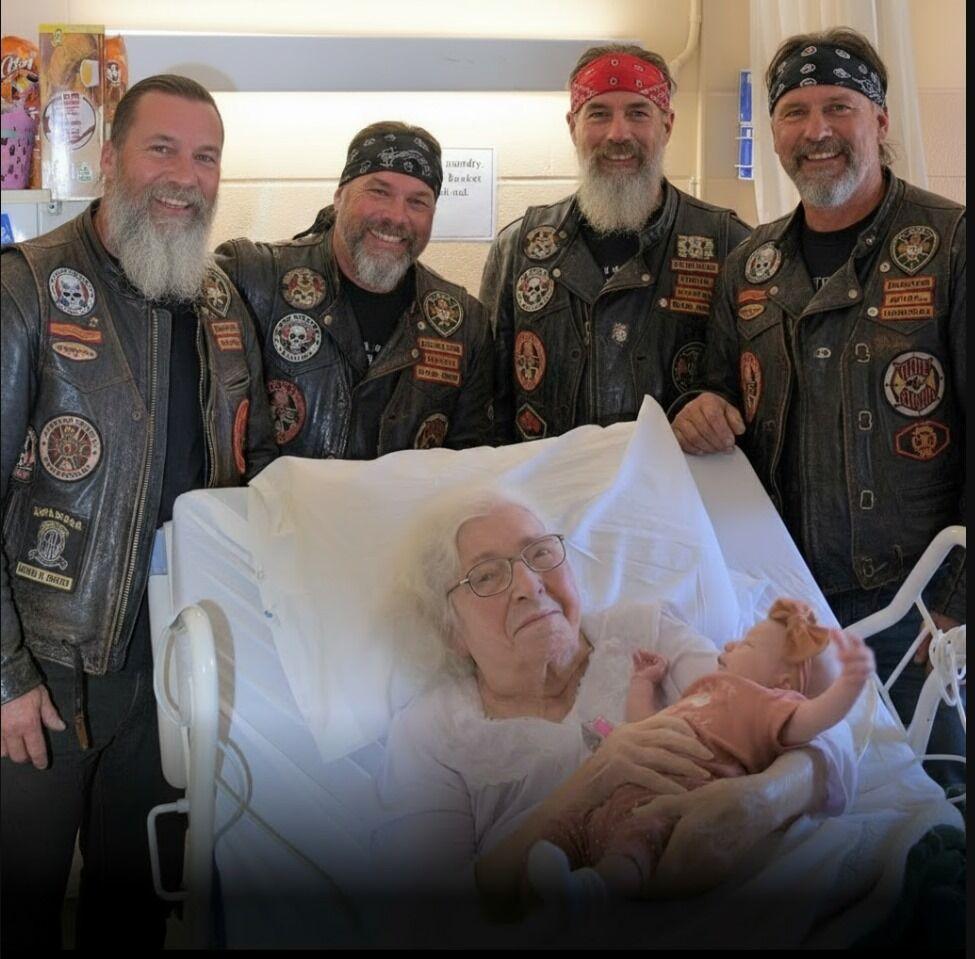 Four Bikers Showed Up At The Hospital Demanding To Hold The Baby Nobody Wanted