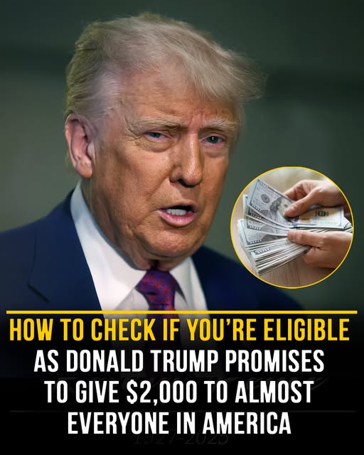 Donald Trump Promises to Give $2,000 to Almost ‘Everyone’ in the US – Who Will Receive the Payout?