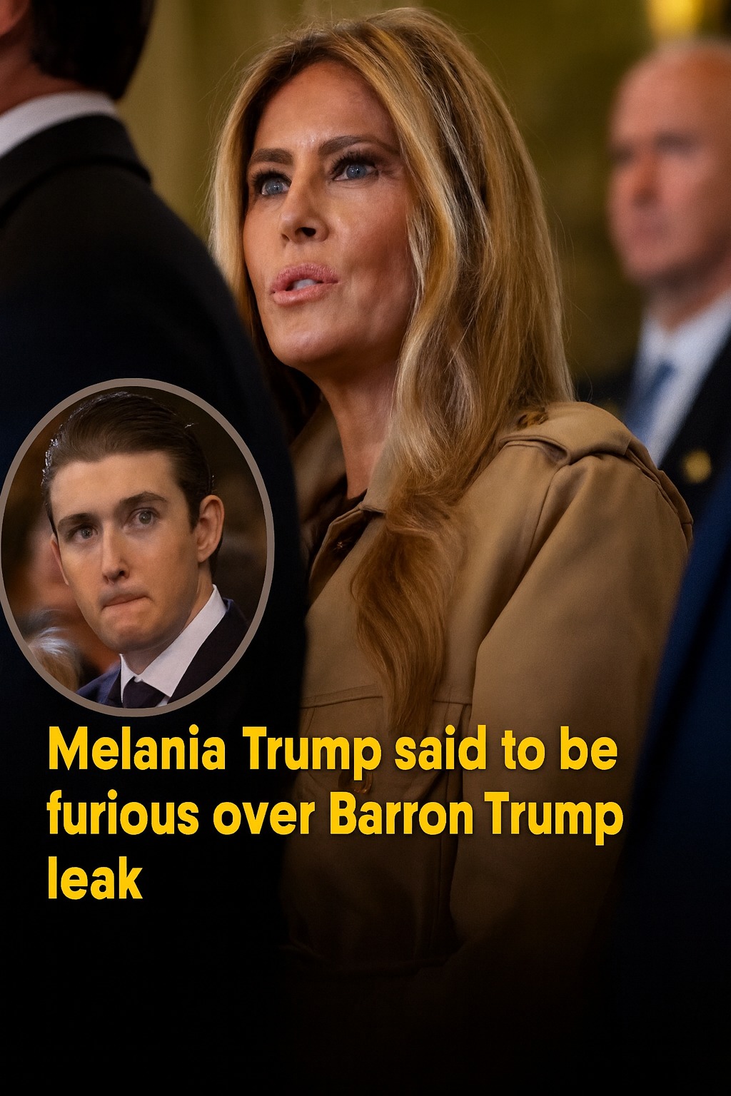 Melania Breaks Silence on Recent Barron Mentions