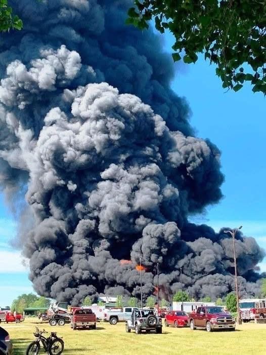 BREAKING NEWS Just hours ago, a tremendous fire broke out!