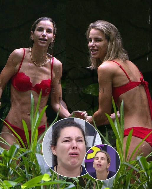 Vogue Williams Stuns in Red Bikini Jungle Shower — Then Gets a Shock She Didn’t Expect.N