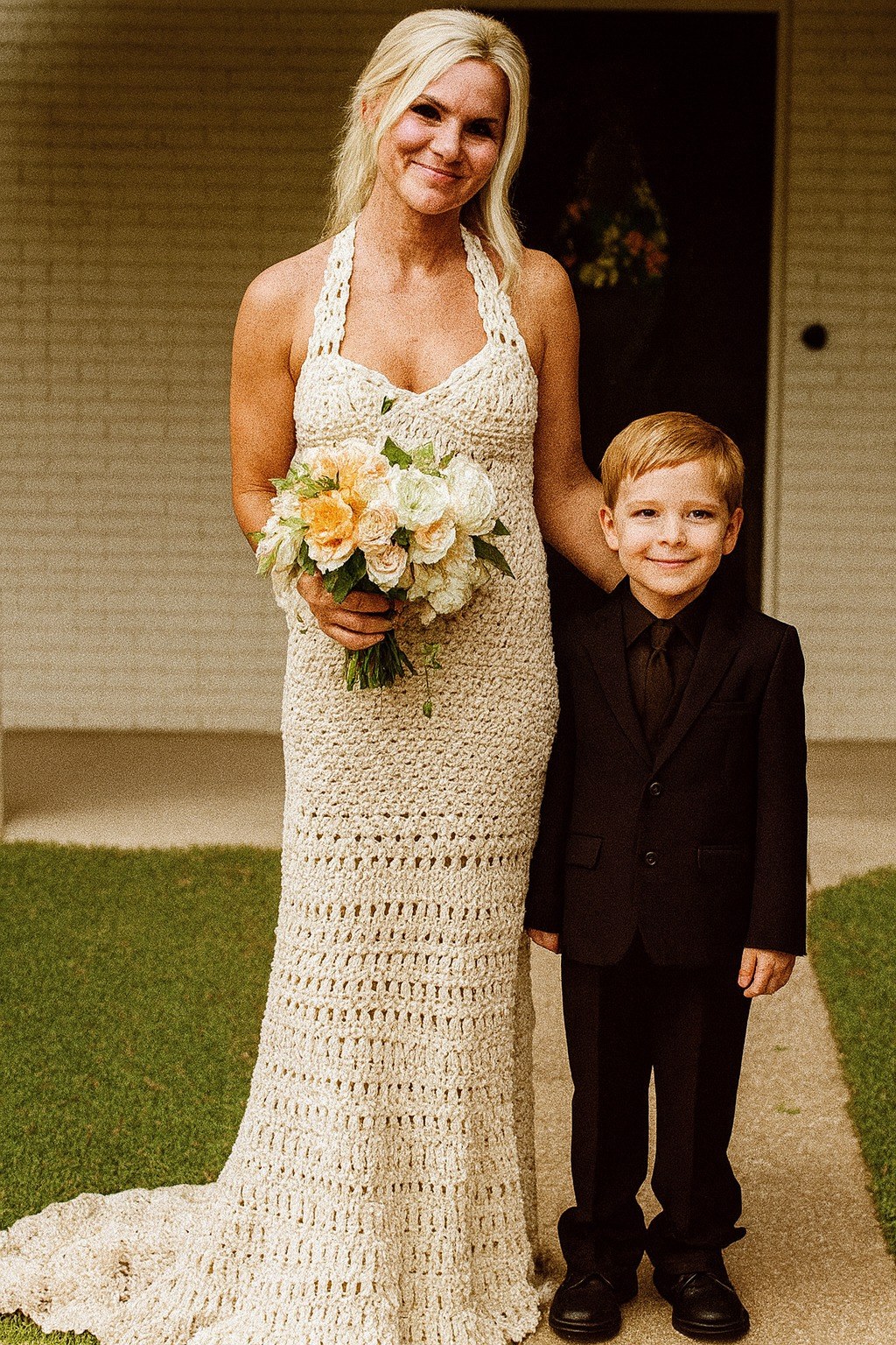 My mother-in-law mocked my handmade wedding dress in front of my son — my husband’s response was spot on.
