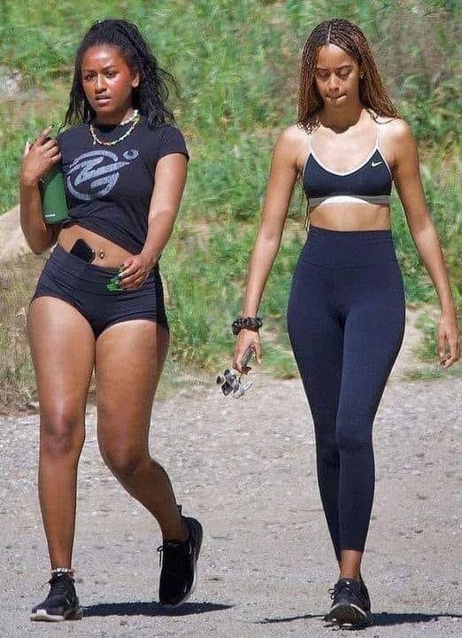 Rapper Drake Parties with Malia and Sasha Obama.