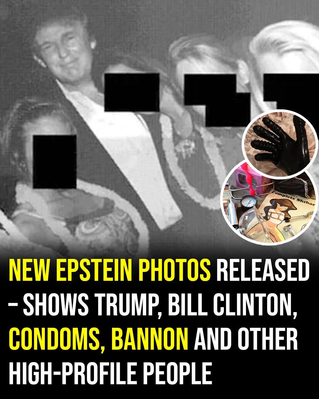 New Images from Epstein’s Personal Archive Feature Donald Trump, Bill Clinton, and More