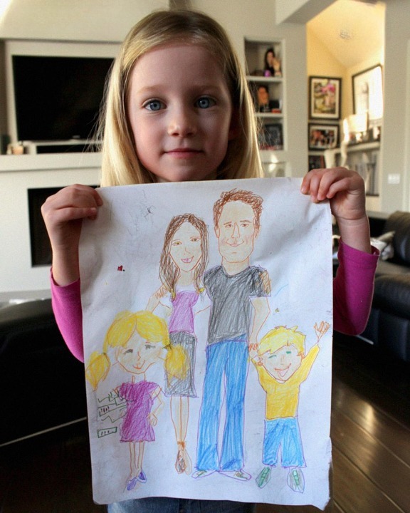 My 5-Year-Old Daughter Drew Our Family and Said: ‘This Is My New Little Brother’