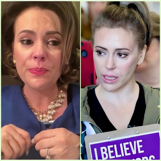BREAKING NEWS: Alyssa Milano is moving to a blue state after selling all her properties in red states, and says: “Maybe I’m leaving the USA.”