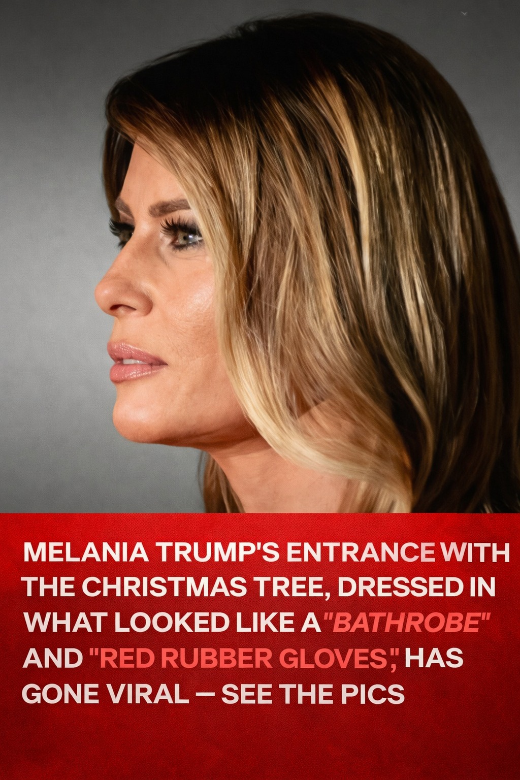 Melania Trump Welcomes the White House Christmas Tree as Holiday Season Begins