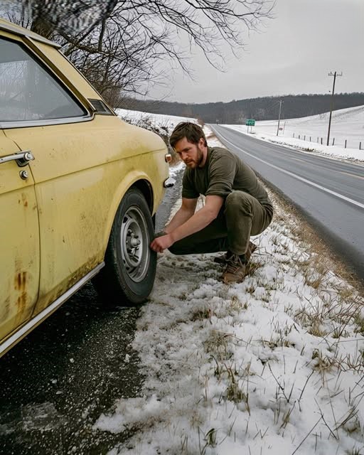 I Helped an Elderly Couple with a Flat Tire on the Highway – a Week Later, My Life Completely Changed