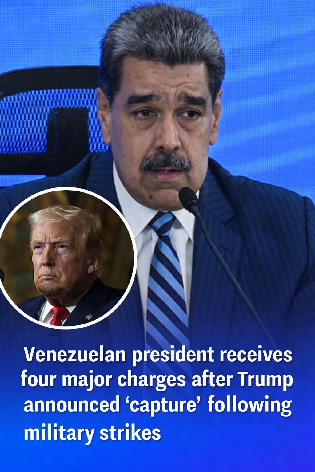 Faces Four Major Charges After Trump Announces โCaptureโ Following Military Strikes