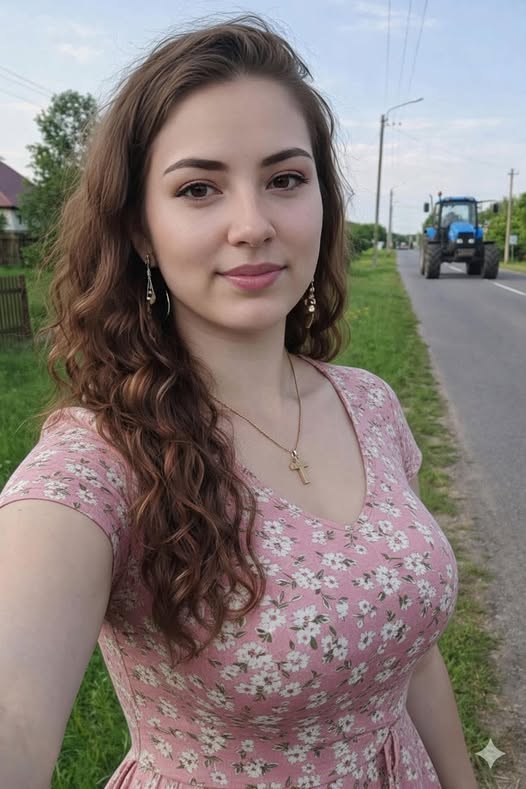 John Deere Girl Goes To A Red Farm Auction