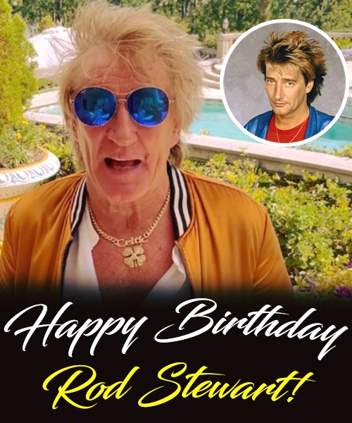 Rod Stewart poses with his 7 children and newborn grandsons in rare family photo — see the rock star’s family