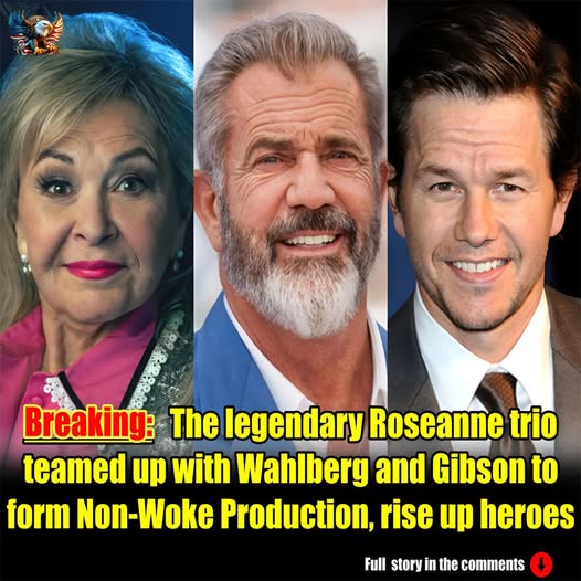 “The ‘Untouchables’ of Hollywood just went corporate. In a 2026 industry move that has the ‘Big Five’ studios in a state of absolute panic, Roseanne Barr, Mark Wahlberg, and Mel Gibson have reportedly pooled their combined billions to launch Non-Woke Productions. This isn’t just a studio; it’s an ‘ideological fortress’ designed to bypass every gatekeeper in the business. We’ve uncovered the ‘first-look’ slate of projects that were reportedly deemed ‘too dangerous’ for mainstream theaters. From a secret historical epic to a sitcom that breaks every modern rule, find out why this trio is calling it the ‘End of the Correctness Era.’”