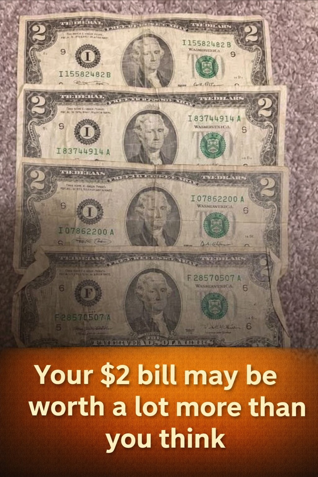Do You Have a $2 Bill? Here’s What It’s Really Worth