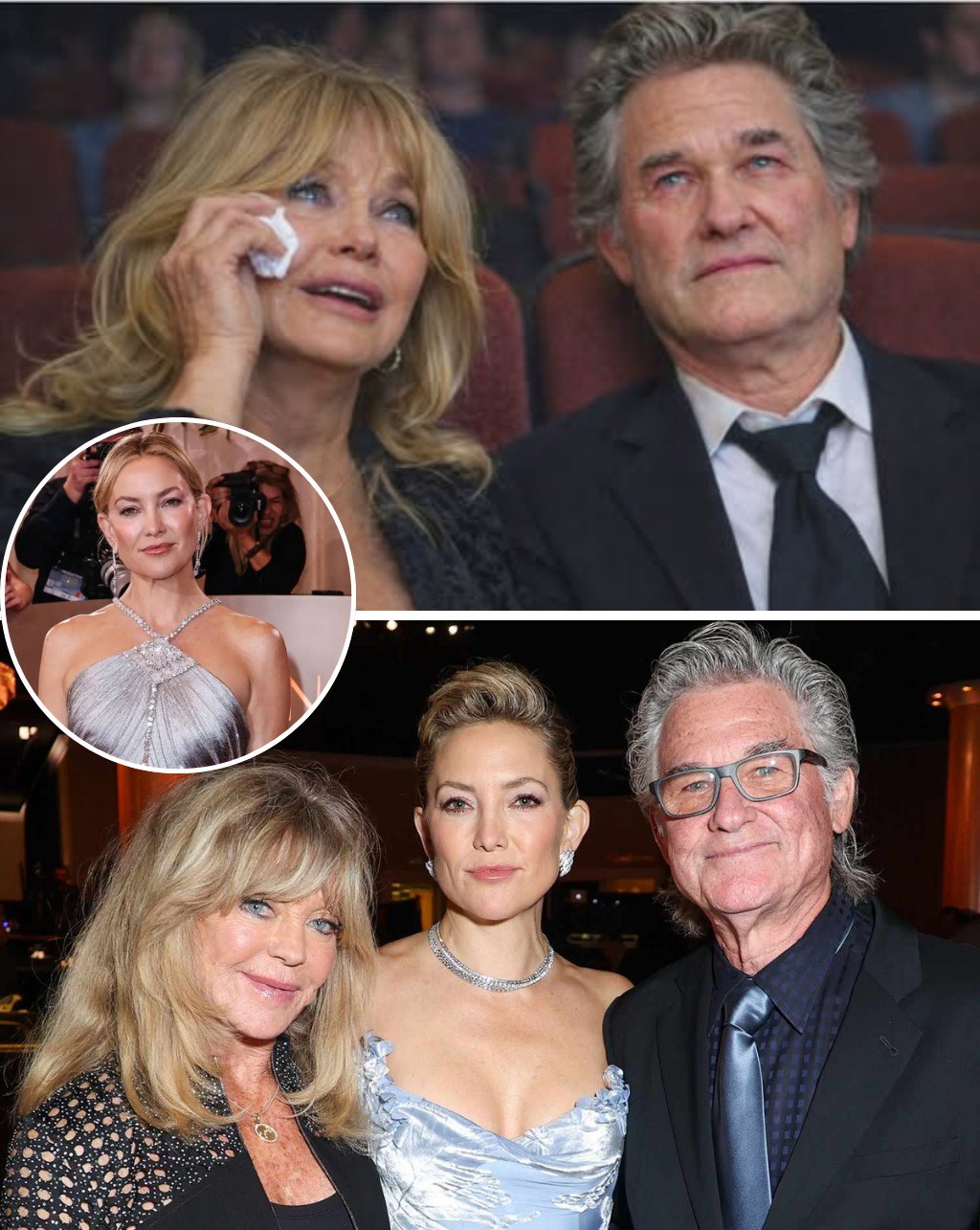 Goldie Hawn and Kurt Russell Moved to Tears as Kate Hudson Sings
