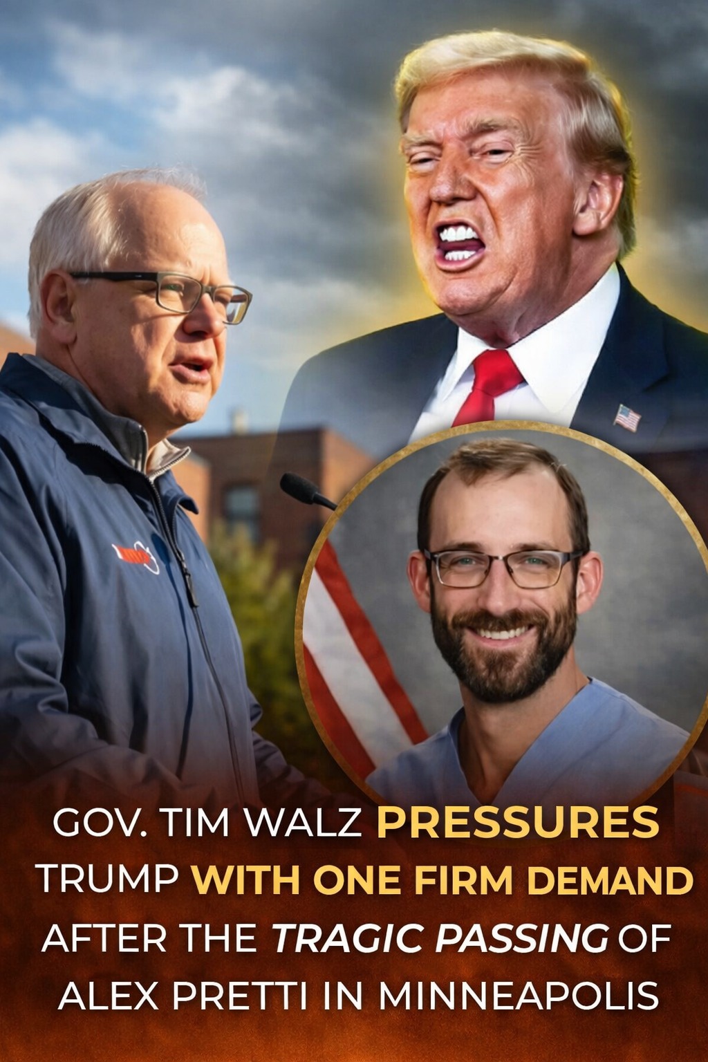 A Community Mourns After a Life Lost During a Federal Operation