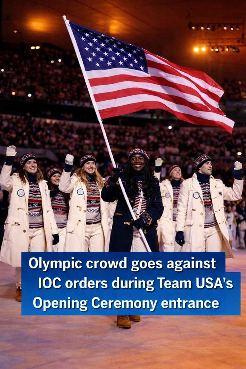 Olympic Opening Turns Tense as Crowd Boos Team USA
