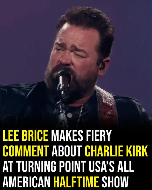 Lee Brice Highlights Freedom of Expression at TPUSA All-American Halftime Show