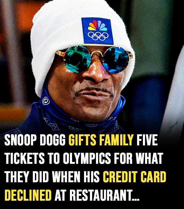 Snoop Dogg Gifts Olympic Tickets to Italian Restaurant After Kind Act at 2026 Winter Games