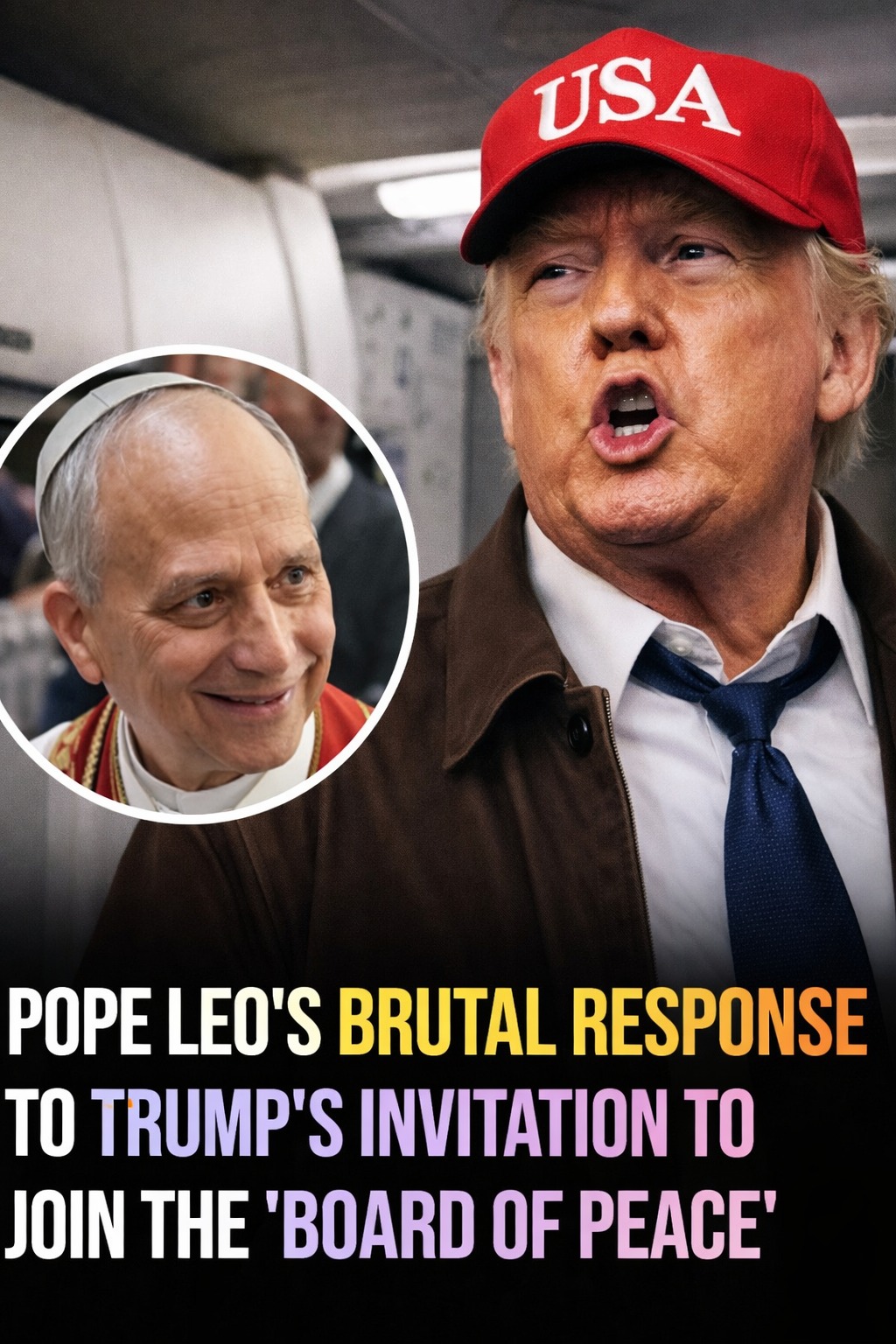 Pope Leo Declines Trumpโs โBoard of Peaceโ Invitation with Strong Words