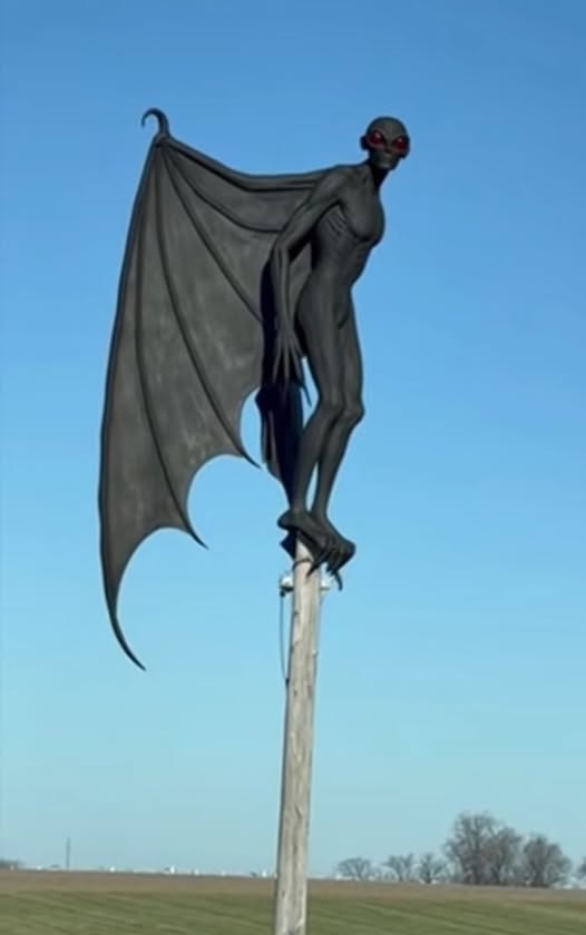 Strange creature just caught on camera… see more